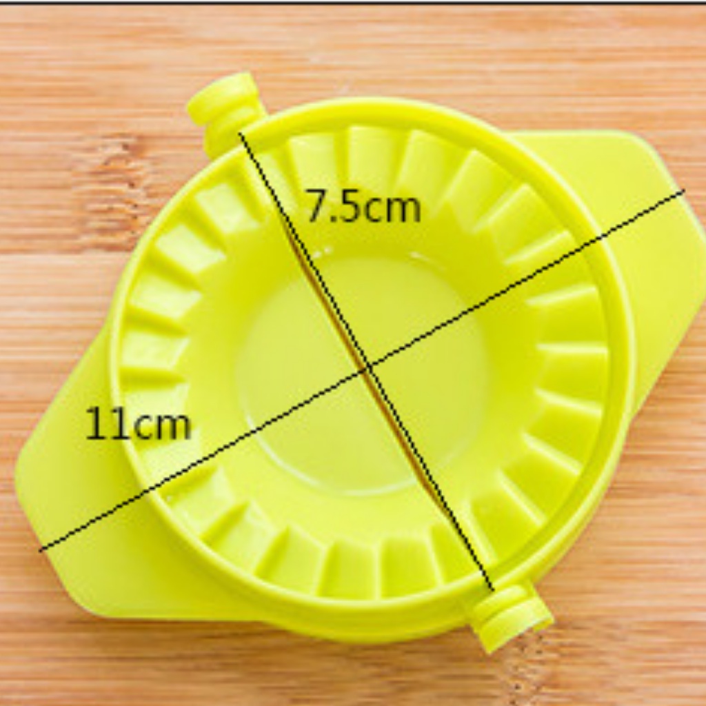 Khuôn nhựa Làm Bánh Xếp/ Há Cảo Tiện Lợi Đồ Dùng Nhà Bếp