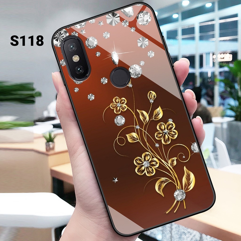 Ốp lưng kính cường lực dành cho XIAOMI MI 8 - MI 8 SE - MI 8 LITE in hình