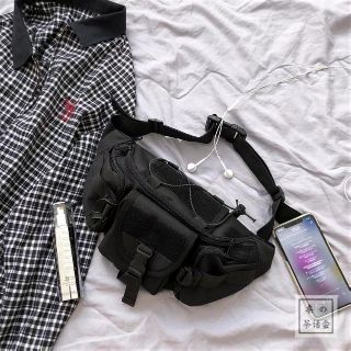 GL379 TÚI ĐEO BAO TỬ PHẢN QUANG kèm GẤU UNISEX- ORDER TAGL