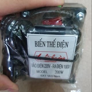 Biến thế đổi điện 220v ra 110v công suất 200w - Điện Tử Duy Anh