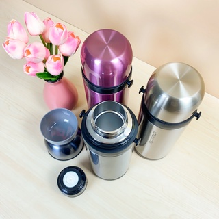 Bình Giữ Nhiệt Lock&Lock 1L – Thép Không Gỉ – Có Quai Xách – Dùng Làm Ly Uống Nước LHC1439