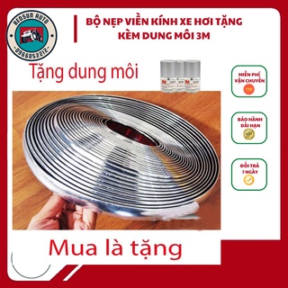 [ ⚡Free Ship 50k ⚡]Nẹp mạ crom trang trí chân viền kính ô tô, xe hơi cao cấp (15mét 1 Cuộn )