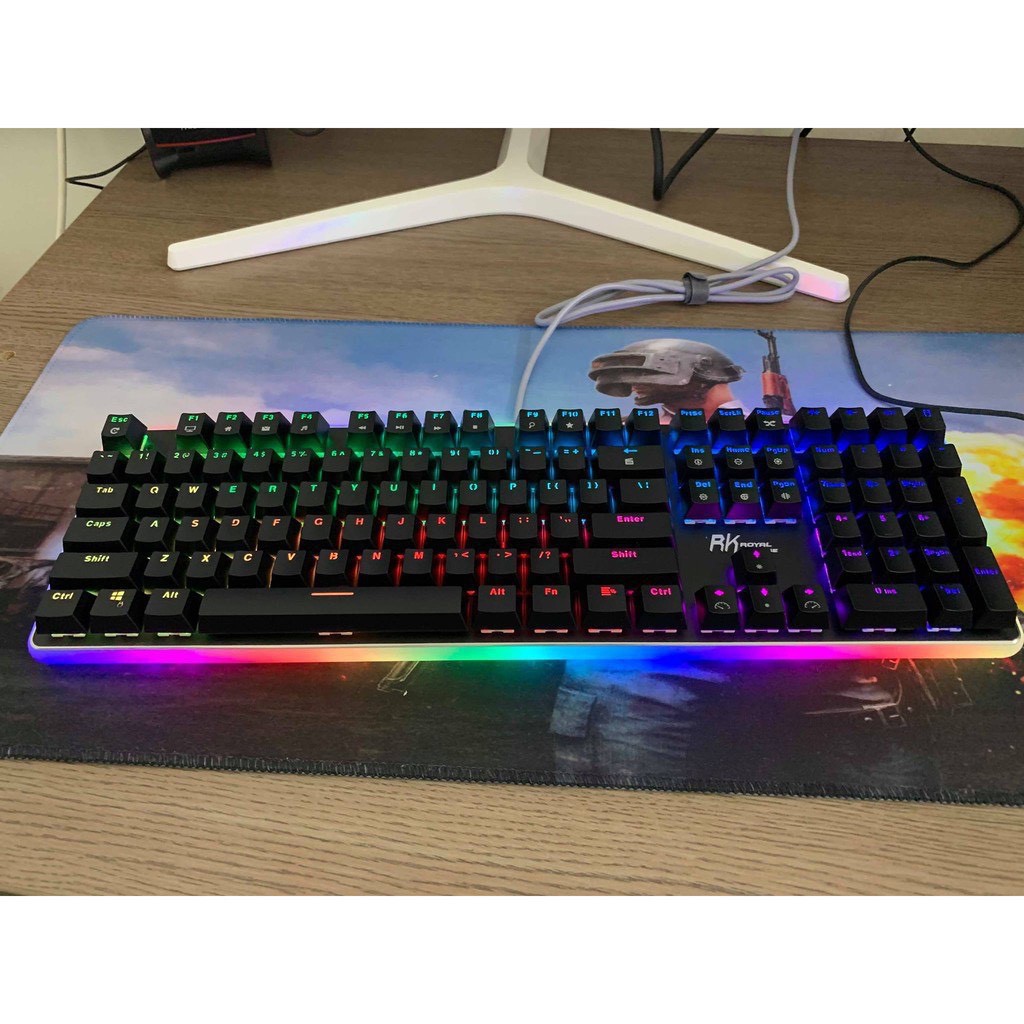 ⭐CHÍNH HÃNG⭐ Bàn phím cơ Chơi Game Royal Kludge RK918 RGB. Thiết kế đẹp, đèn nền RGB rực rỡ. Có dây, Full size 108 phím | WebRaoVat - webraovat.net.vn