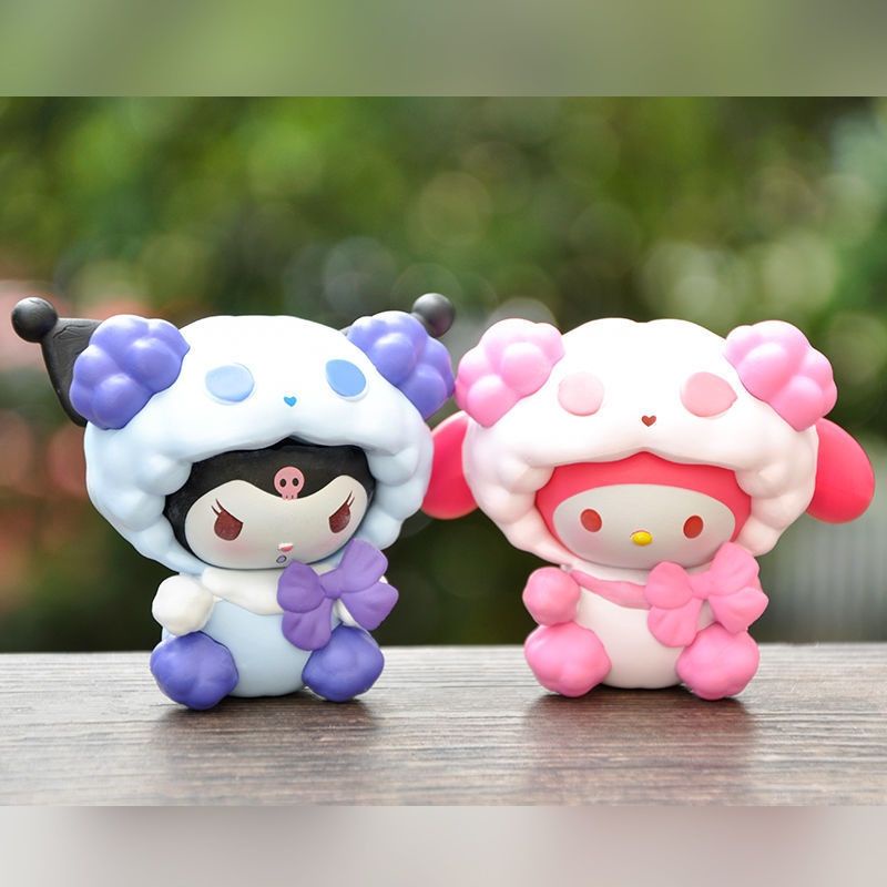 Mô Hình Sanrio Melody, Cinnamoroll, Kuromi, Kitty, Pochacco Cực CUTE Cực Thế Hệ 3