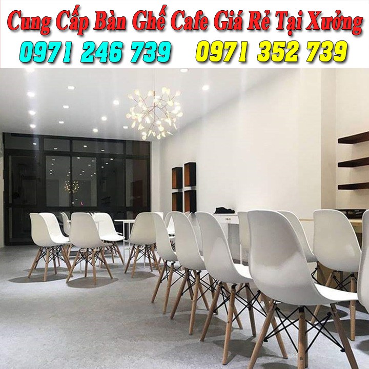 Ghế nhựa cafe, ghế trà sữa cao cấp giá rẻ