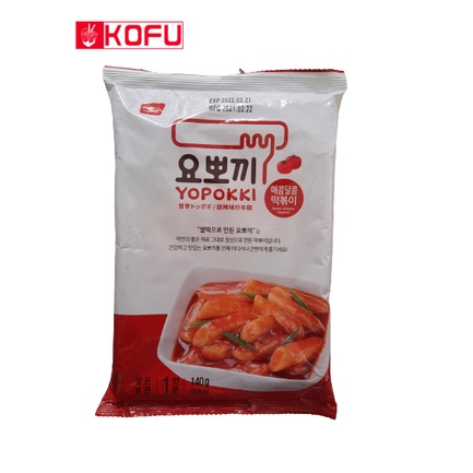 Bánh gạo Topokki Yopokki dạng gói nhỏ - Chuẩn vị Hàn Quốc - nhiều hương vị gói 120g | BigBuy360 - bigbuy360.vn