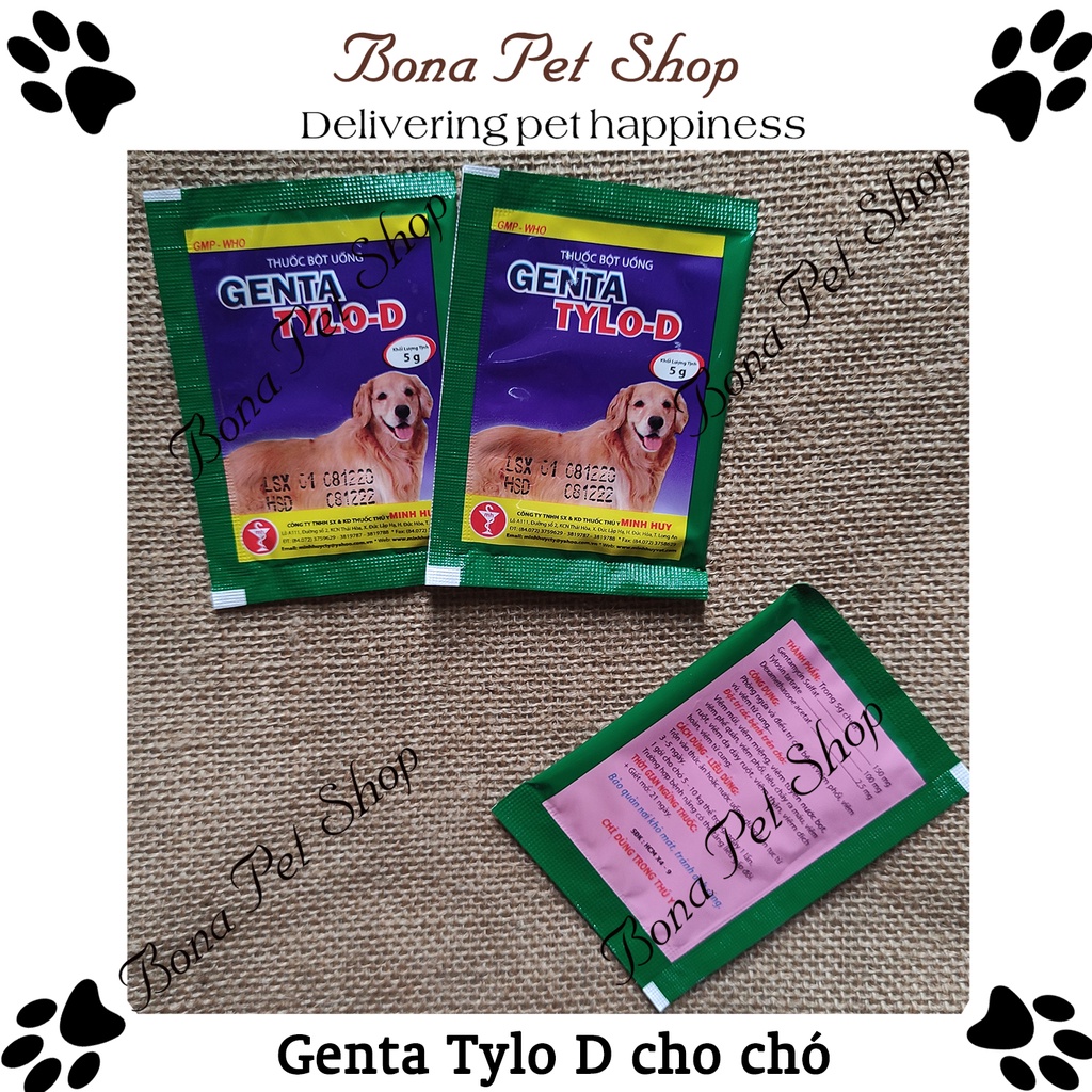 Gentatylo D cho chó mèo