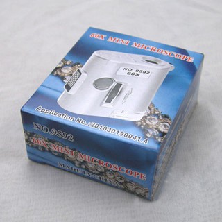 Kính lúp mini 60X V2  có đèn Led .