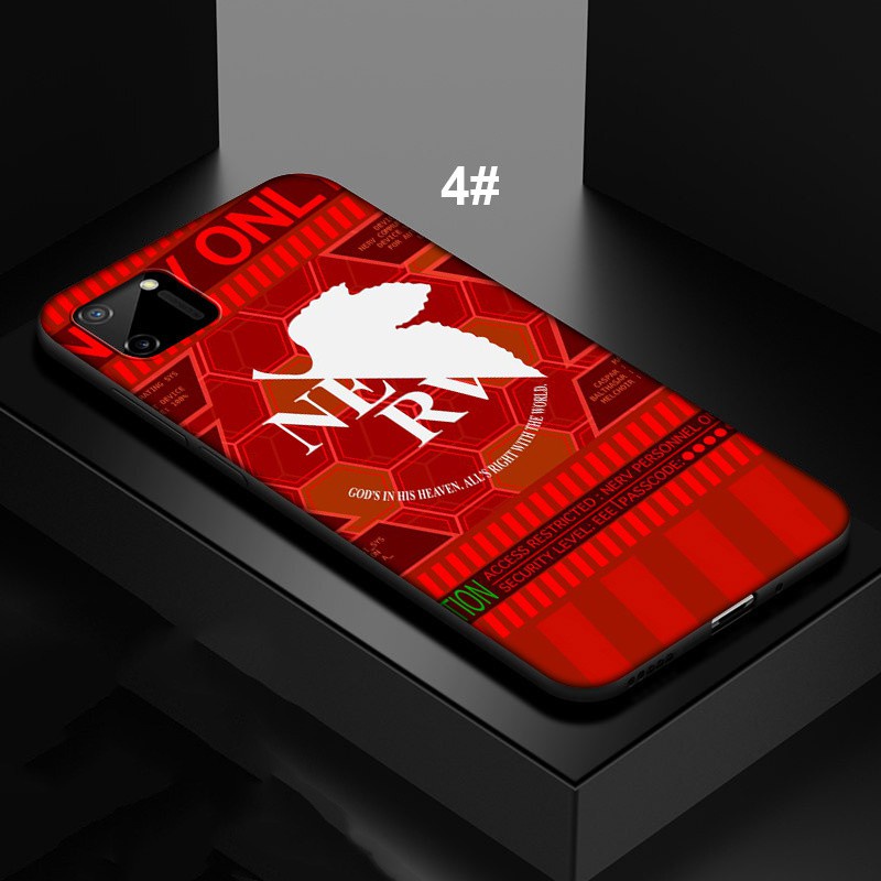 Realme 8 X XT X2 X3 X7 Lite Pro Narzo 30A 20 Pro Soft Silicone Cover Phone Case Casing 114LQ Neon Genesis Evangelion
