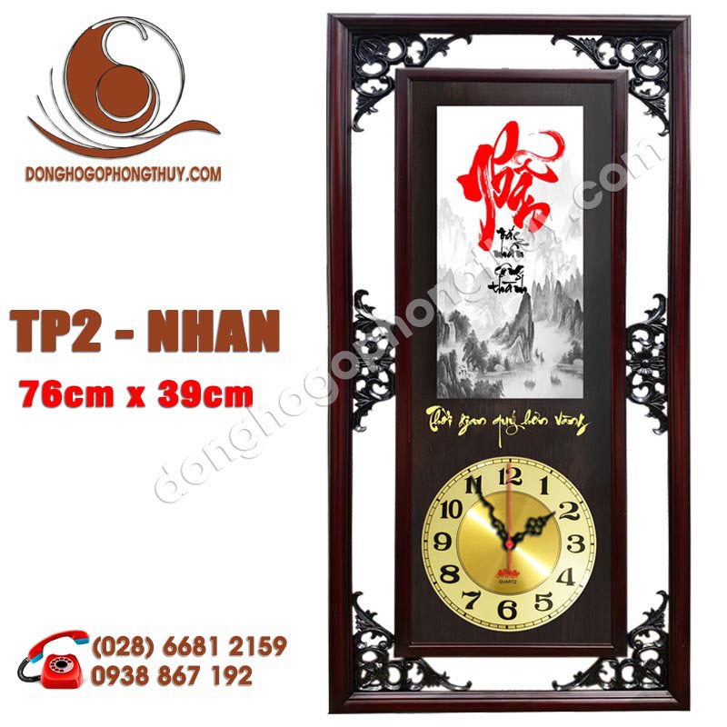Đồng Hồ Thư Pháp Chữ Nhẫn