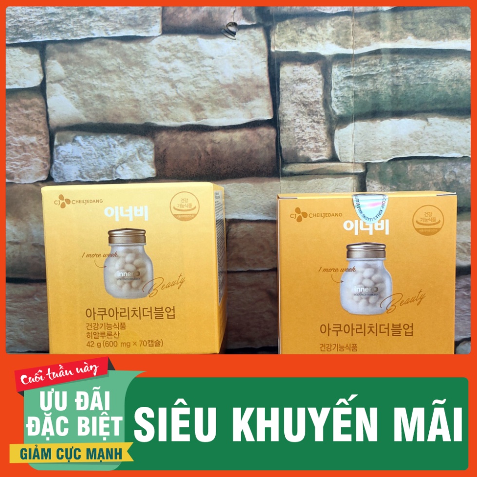 GIÁ HỦY DIỆT Viên Uống Innerb Aqua Rich , Aqua Rich DoubleUp 70 viên Hỗ Trợ Cấp Nước Và Collagen - Double Up GIÁ HỦY DIỆ