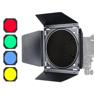 Bộ barndoor bd-04 cho đèn studio