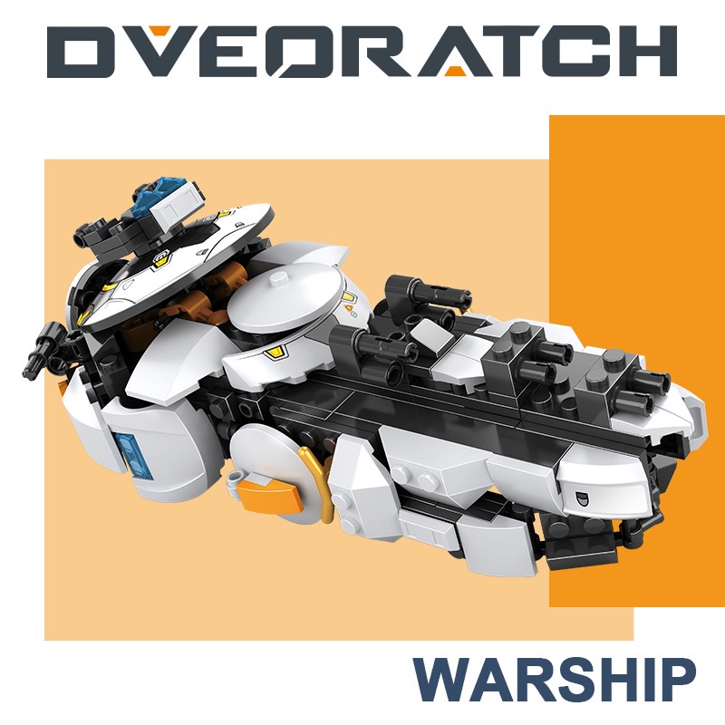 Đồ Chơi Lắp Ráp Kiểu Lego Overwatch Robot Hamster Wrecking Ball 12 Tạo Hình Trong 1 model 50029 Với 233 Chi Tiết