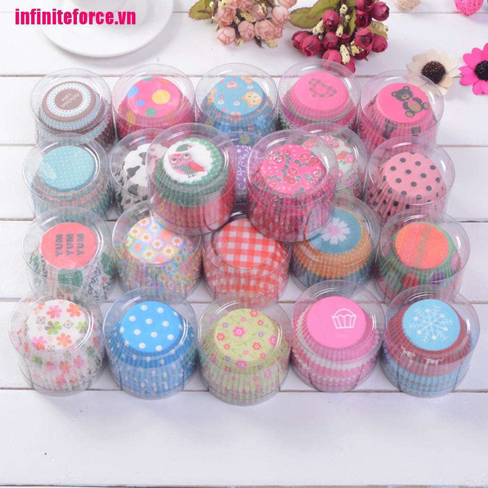 5xin Ngẫu Nhiên 100 Giấy Cupcake