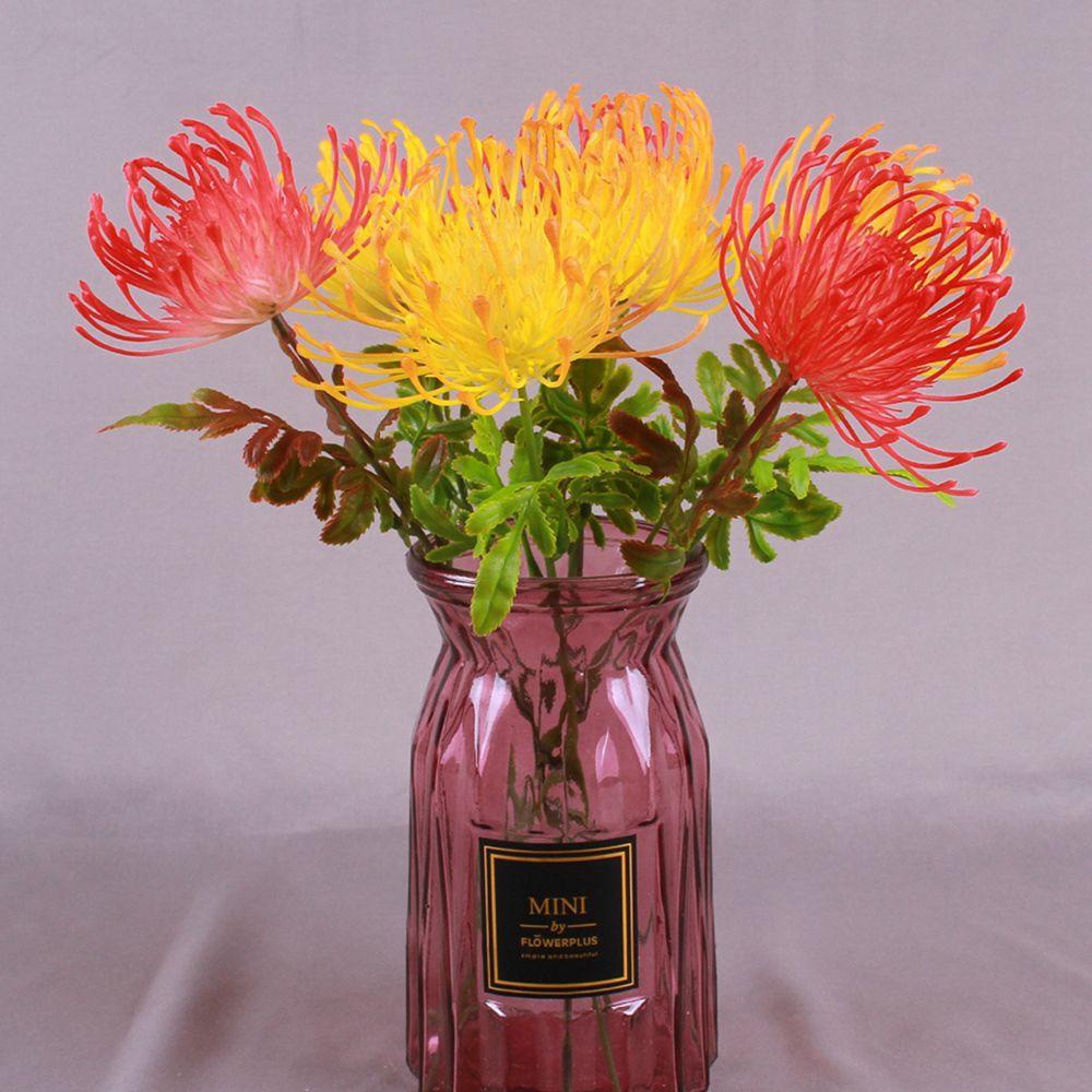 IVORY Bó Hoa Lụa 34cm Màu Sắc Tươi Sáng Dùng Làm Đạo Cụ Chụp Ảnh Cưới