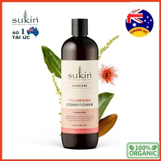 Dầu Xả Làm Dày Tóc Sukin Volumising Conditioner 500ml