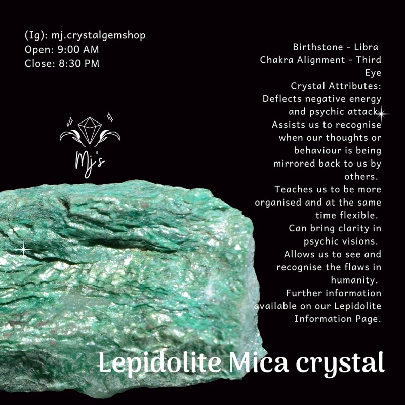 Đá thô Lepidolite Mica crystal màu xanh đậm, là màu rất hiếm, sưu tầm, handmade, reiki, thanh tẩy thiền định