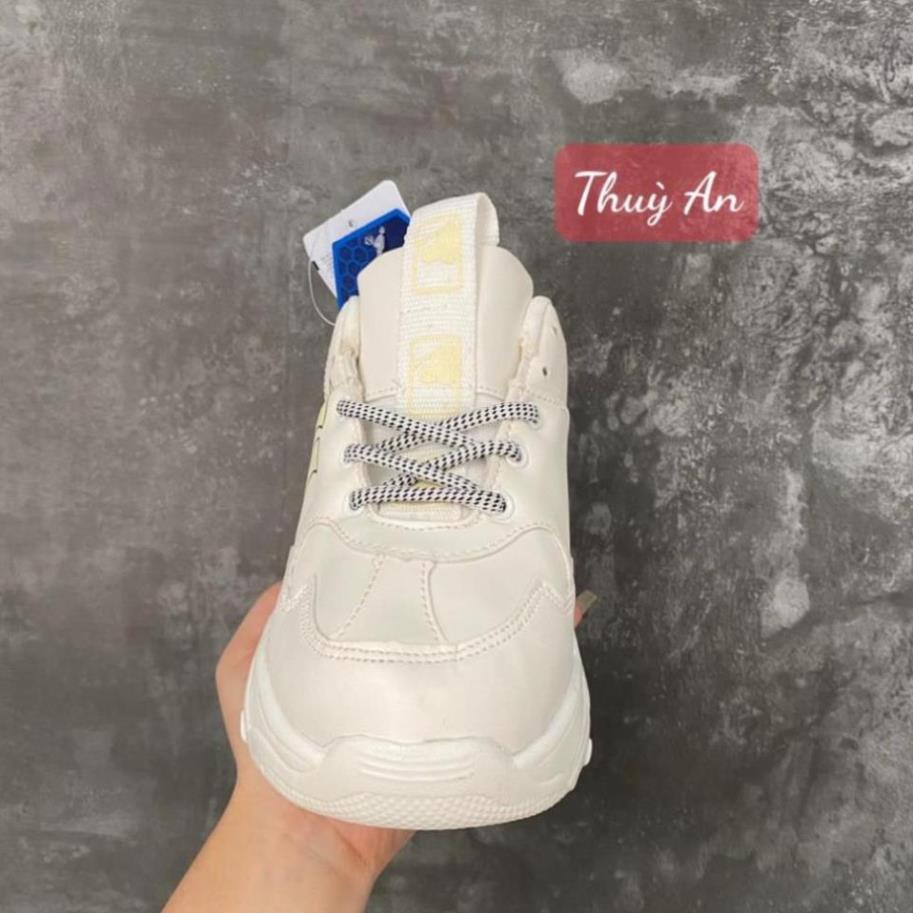 ⚡𝗕𝗜𝗚 𝗦𝗔𝗟𝗘⚡Giày SNEAKER MLB NY CHỮ VÀNG độn đế kiểu dáng hàn quốc | BigBuy360 - bigbuy360.vn