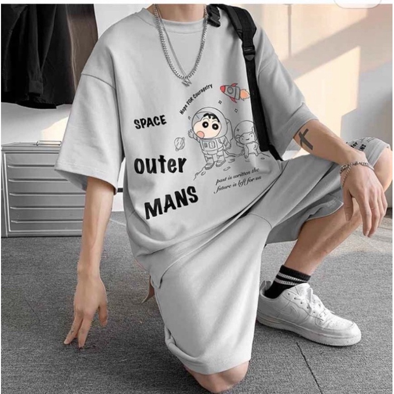 Bộ Quần Áo Thể Thao Đồ Bộ Mặc Nhà Nam Nữ SPACE KSS299