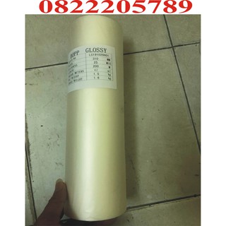 Cuận màng cán nhiệt bopp bóng glossy khổ 31cmx200m