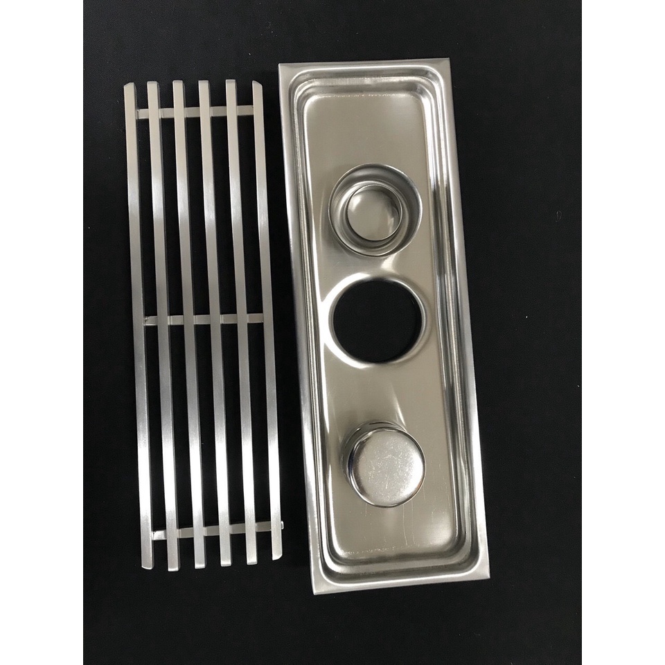 Phễu thoát sàn dài 30cm, 60cm inox304 hàng đúc dày chống hôi tuyệt đối bảo hành vĩnh viễn