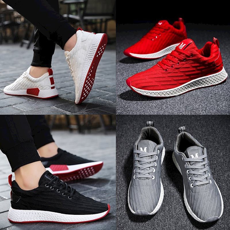 Giày thể thao giày sneaker nam chữ M chất đẹp  TT5104meomeo