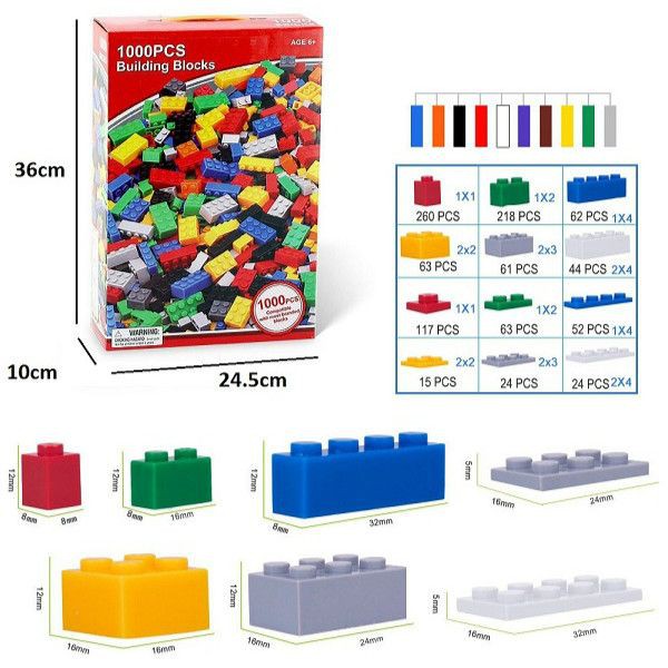 Bộ Lego xếp hình 1000  xuất Úc