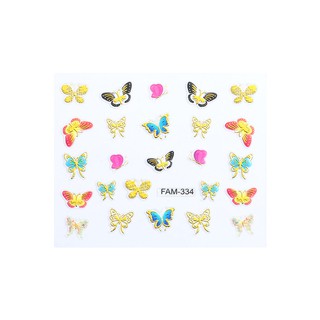 Sticker dán móng nghệ thuật - bộ 30 chiếc