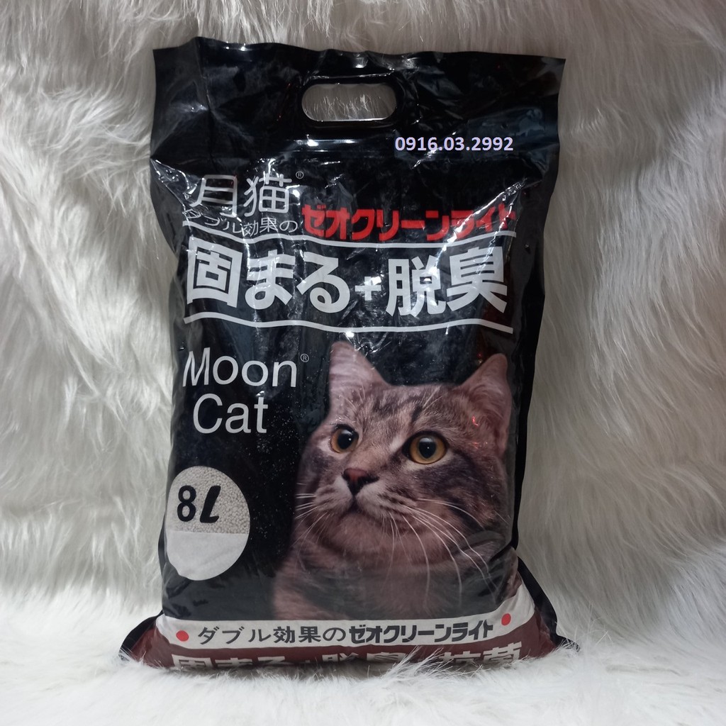 Cát vệ sinh cho mèo cát nhật 8L, Vón cục nhanh, khử mùi