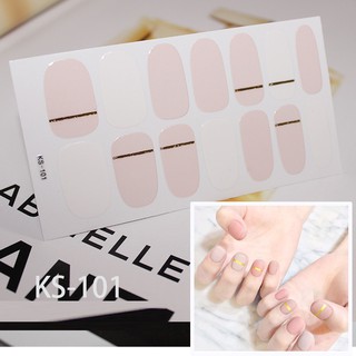 Miếng dán móng tay - Nail Wraps (14 miếng dán khô)