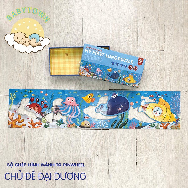 BỘ GHÉP HÌNH DÀI MẢNH TO PINWHEEL