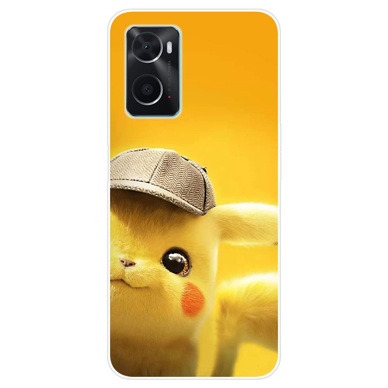 Ốp Điện Thoại TPU Mềm Họa Tiết Hoạt Hình Dễ Thương Cho OPPO A76 OPPOA76