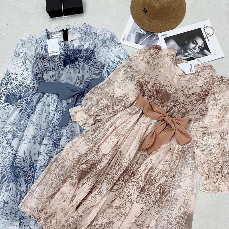 PASS Váy voan kèm đai