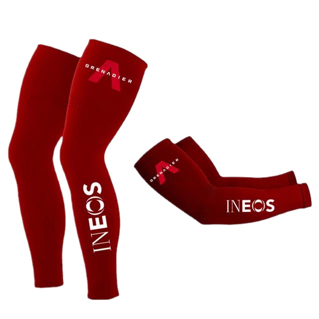 Găng Tay Giữ Ấm Cánh Tay Và Chân Màu Tím Chống Tia UV Thoáng Khí Dùng Khi Chạy Bộ / Xe Đạp / Đua MTB