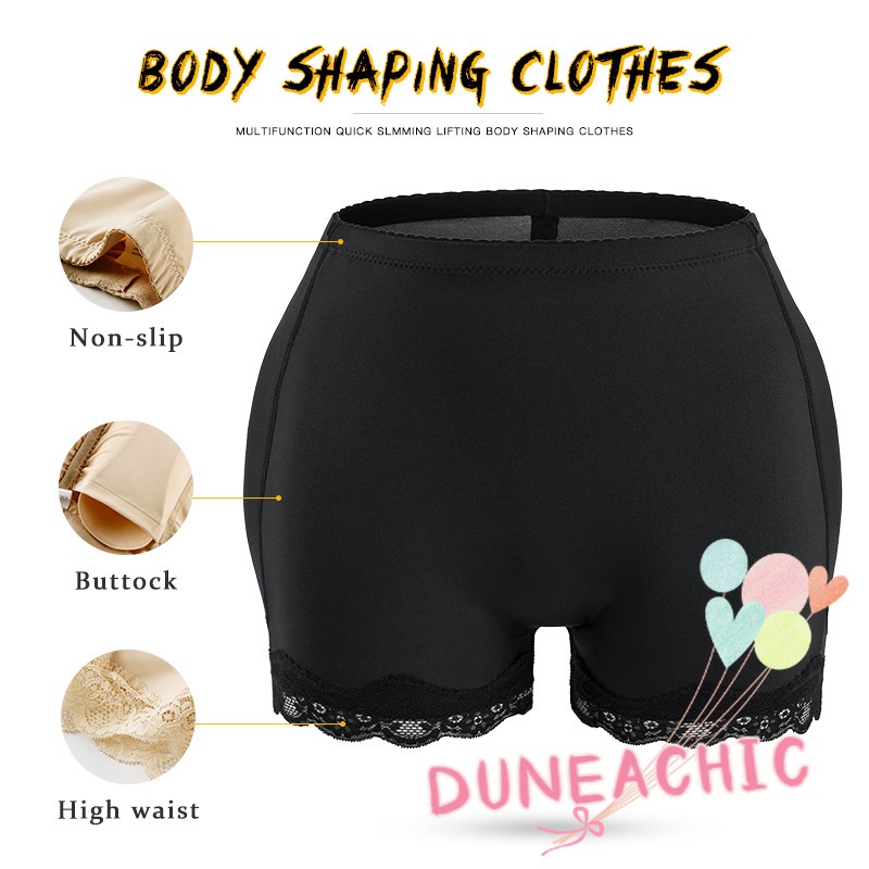 DUNEA Quần Lót Độn Mông Plus Size Định Hình Cơ Thể Cho Nữ