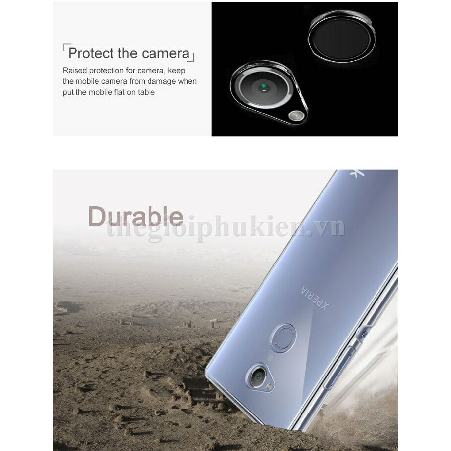 Ốp lưng imak xịn Sony Xperia XA2 Untral phủ nano chống xước ( Trong cứng )