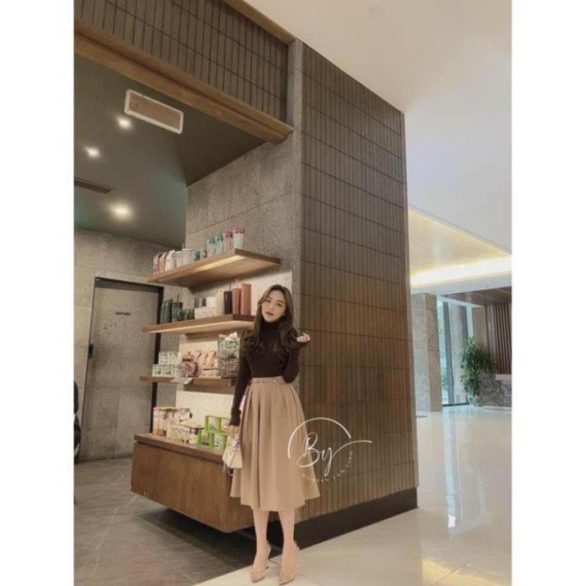 Áo Thun Dài Tay Cổ Lọ 🌺 Áo thun nữ dài tay body style Korea cổ lọ basic SIÊU HOT 🌺