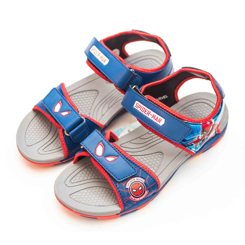 GIÀY SANDAL QUAI HẬU HỌC SINH BÉ TRAI SPIDERMAN NGƯỜI NHỆN DYB013011 (ĐỎ + XANH DƯƠNG)