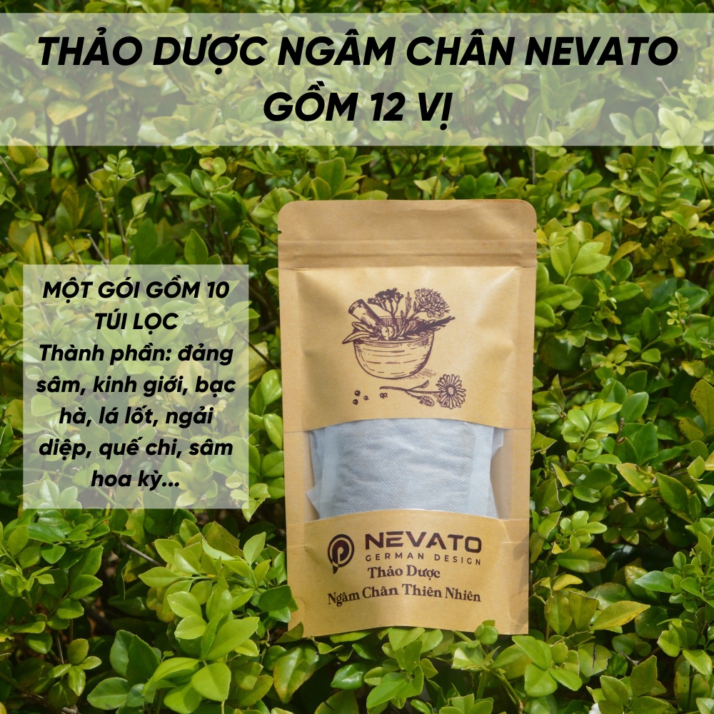 Combo 5 Túi Thảo Dược Ngâm Chân NEVATO NV-TD12