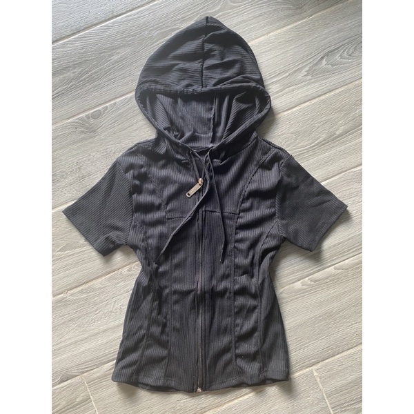 áo hoodie croptop ôm body siêu hot