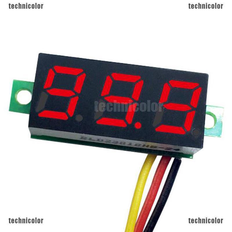 Vôn Kế Điện Tử 3 Số DC 0-100V