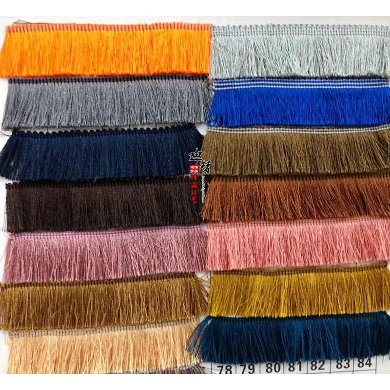 2 Yards Dây Tua Rua Bằng Cotton Trang Trí Quần Áo