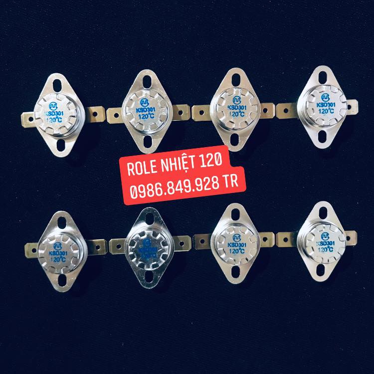 Rơle nhiệt 85, 90, 95, 100, 110, 120, 150, 180 độ