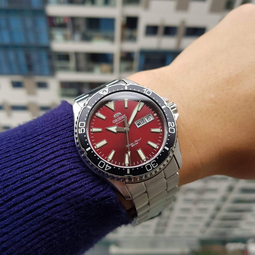 Đồng hồ nam Orient Mako III 42mm Diver Watch RA-AA0003R19B: PHƯỢNG HOÀNG LỬA