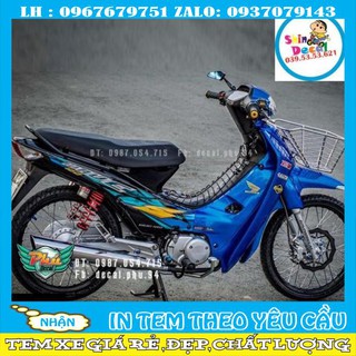 tem rời crom Wave nhỏ xanh đen 1