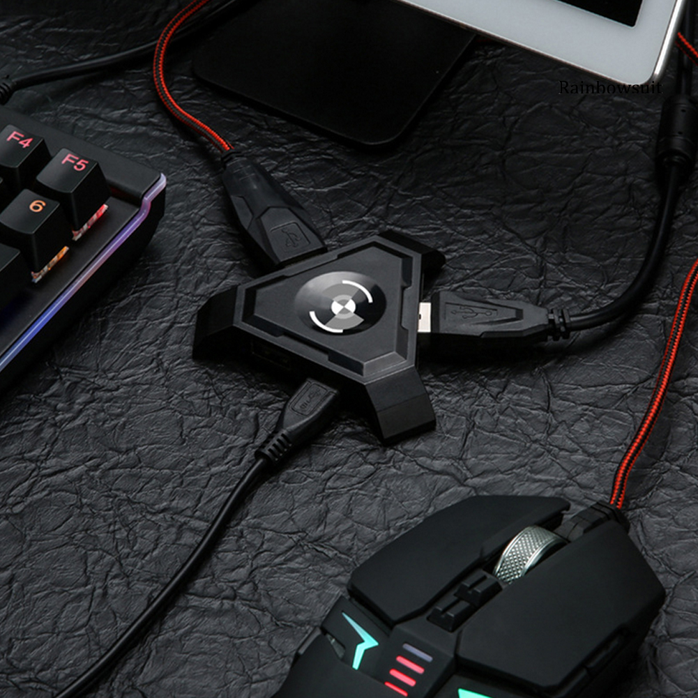 Bộ Điều Hợp Bàn Phím Chuột Chơi Game Kết Nối Bluetooth Dành Cho Điện Thoại Ios/ Android