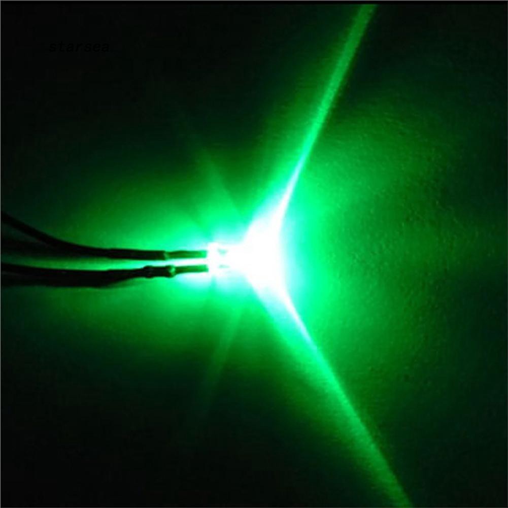 Bộ 10 sợi dây ruy băng gắn hạt đèn LED siêu sáng 3mm / 5mm 20cm 5V 12V cho đồ chơi xe hơi mô hình