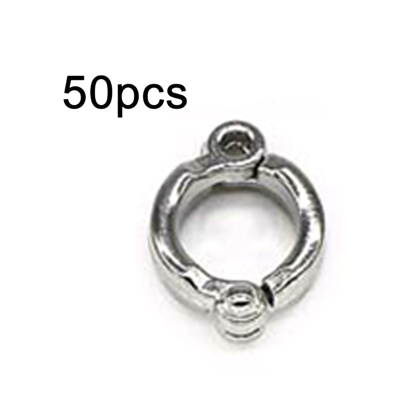 Bộ 50 Vòng Kẹp Chân Chim Bằng Kim Loại Dùng Huấn Luyện Bay Ngoài Trời