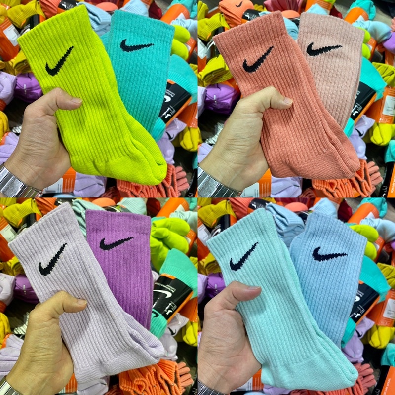 Vớ NlKE Chính hãng - VỚ MÀU NIKE - VỚ NHIỀU MÀU CÓ SẴN