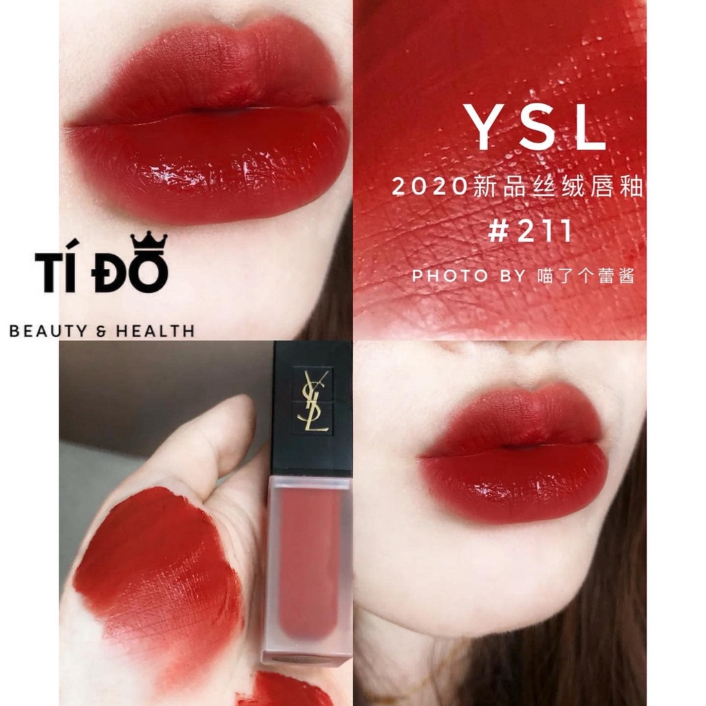 YSL - Son Kem Lì Tatouage Couture Velvet Cream